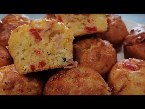 Najlepši slani mafini! Sočni i mekani! Jednostavno i brzo!