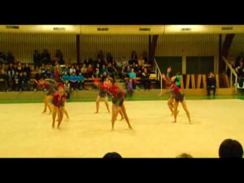 Steypakapping í estetiskum fimleiki - HF, kvinnur