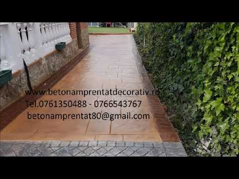 Beton Amprentat Petrilaca de Mureș - Mureș Tel.0761350488 -0766543767