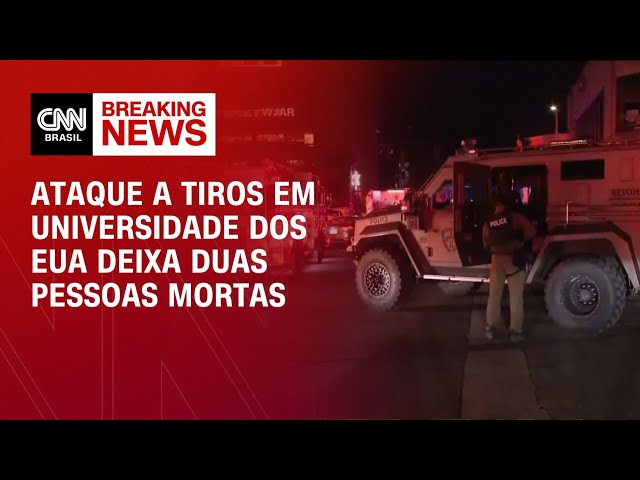 Ataque a tiros deixa dois mortos em universidade nos EUA | CNN PRIME TIME