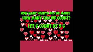 Valentine's Day Math: Skip Count by 5