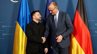 Merz propone para Ucrania el estatus de miembro asociado de la Unión Europea