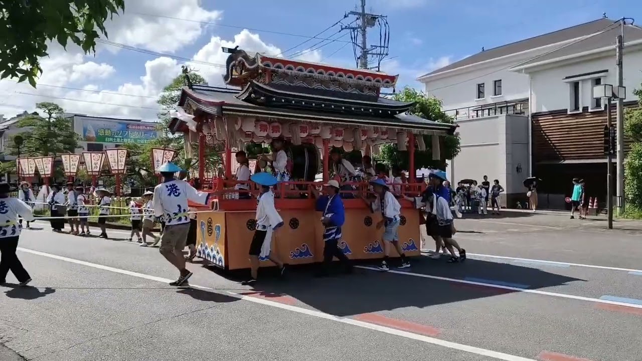 臼杵祇園まつり 港山笠（2025/07/19）