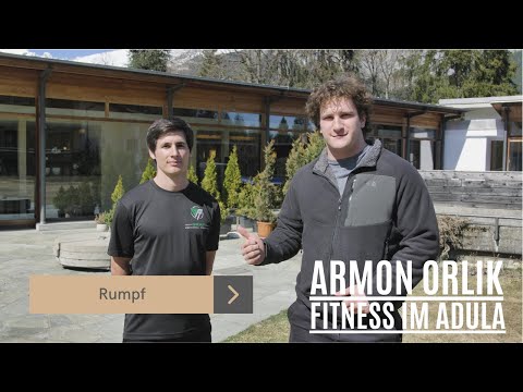 FITNESS IM ADULA MIT ARMON ORLIK || Übung 2: Rumpf