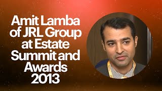 Amit Lamba of JRL Group at Estate Summit and Awards 2013  image