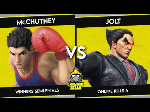 McChutney (Little Mac) vs Jolt (Kazuya) - Online Kills 4 - Winners Semi Finals