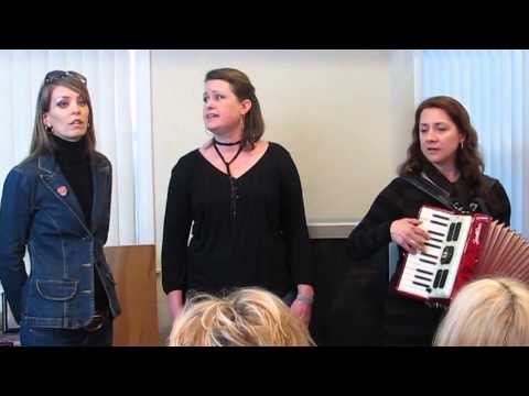 Christian Nesmith & Circe Link perform at Vicki Abelson's Women Who Write 1/29/13