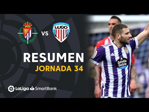 Resumen de Real Valladolid vs CD Lugo (4-1)