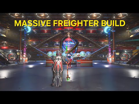 Capital Ship Base Tour & Building Tips | No Man's Sky