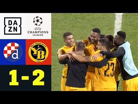 Nach 32 Jahren! Guillaume Hoarau schießt YB in die CL | Dinamo Zagreb - YB Bern 1:2 | Playoff | DAZN