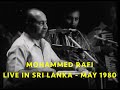 Mohammed Rafi Last Concert Outside Of India Colombo Sri Lanka May 1980
