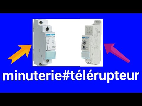La différence entre la minuterie et télérupteur