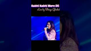 Download lagu khabi khabi mere dil mein | Shreya Ghoshal | live concert in Punjab #shrots mp3