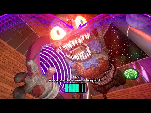 What if you Hide in Freddy with NIGHTMARE DJ VANNY BOSS chasing Gregory - FNaF: Security Breach