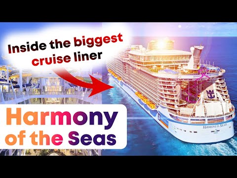 CRUISE SHIP Harmony Of The Seas I Inside The Biggest Cruise Ship In The World I Tech Tech