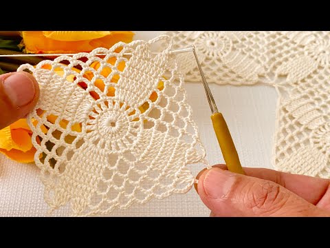 🌟Amazing Crochet Motif Pattern Multipurpose Runner, Blouse How-To Tutorial for Beginners
