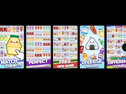 Goods Sort Clear Match 3 Gameplay Thumbnail