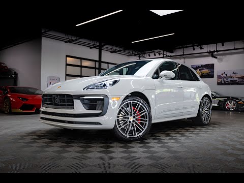 2023 Porsche Macan S! Rare Chalk Metallic Paint! 2.9L Twin Turbo V6! Premium Package Plus!