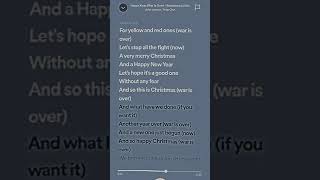 SpeedUP | John Lennon, Yoko Ono - Happy Xmas ( War Is Over )