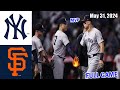 Yankees vs Giants [FULL GAME] 5/31/2024 Game Highlights - MLB Highlights | 2024 MLB Season