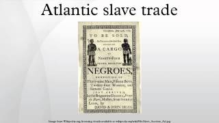 Atlantic slave trade