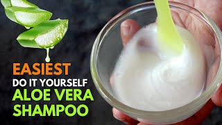 How To Make Aloe vera Shampoo at Home