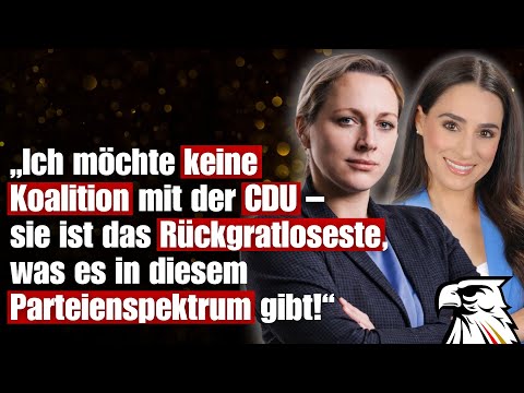 „Keine Koalition mit der CDU – sie ist das Rückgratloseste, was es gibt!“ | Lena Kotré (AfD)