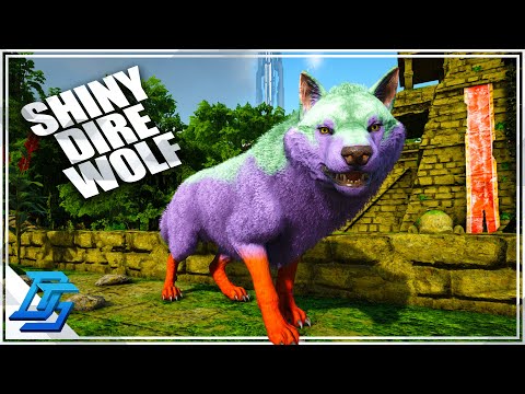 SHINY DIREWOLF TAMED, GETTING ADVANCED NOW! - Ark Survival Evolved Gameplay (2022) - Part 10