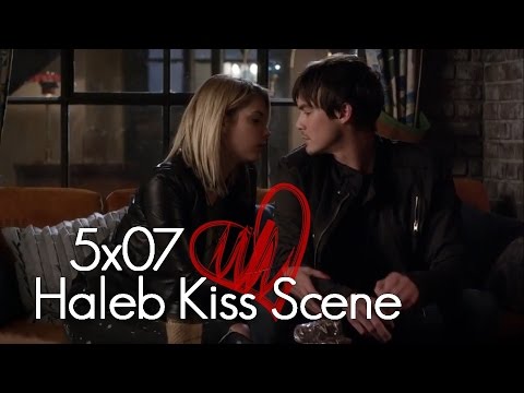 Pretty Little Liars 5x07 - Hanna and Caleb Kiss Scene