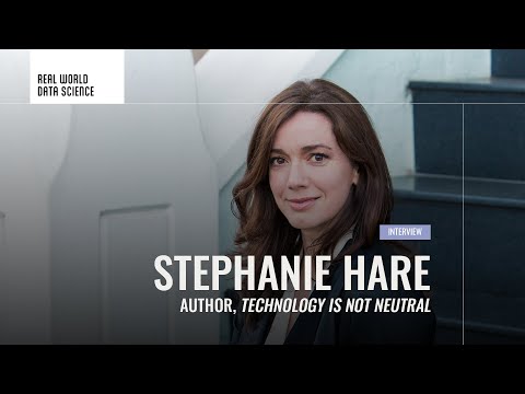  I'm way more into prevention than cure: Stephanie Hare on why we need a culture of technology ethics  | Royal StatSoc