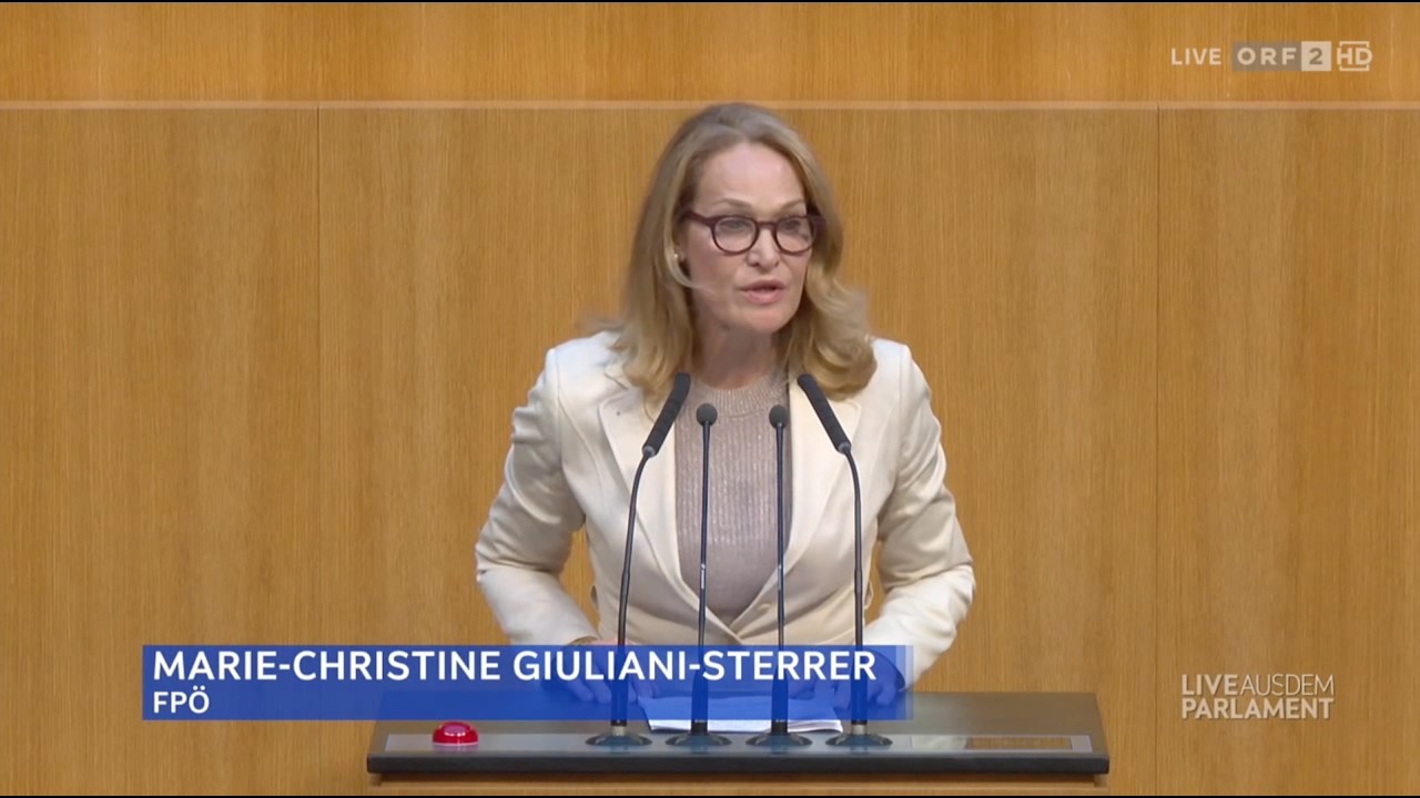 Marie-Christine Giuliani-Sterrer - Österreichs Rolle in Europa und der Welt - 14.10.2026