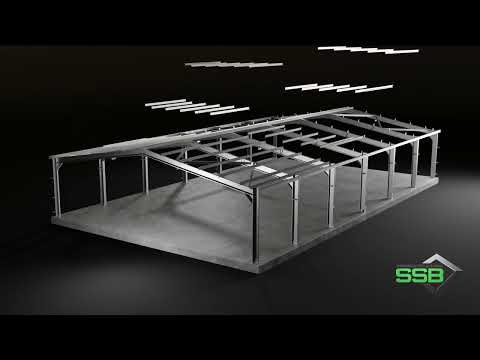 How to build a steel frame building