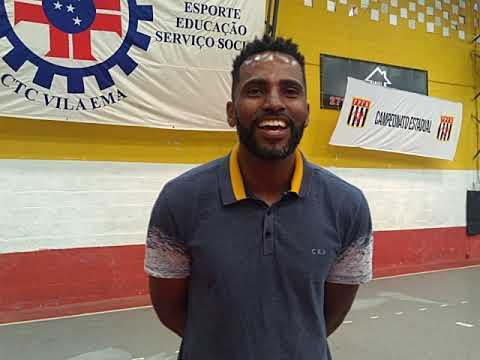 Reinaldo, ex Palmeiras, tem filho jogando no CTC Vila Ema. "Fomos muito bem recebidos aqui" afirmou