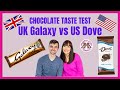 Galaxy Vs Dove Chocolate Americans Try English Chocolate