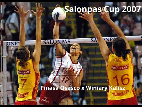 Salonpas Cup 2007 - Finasa Osasco (BRA) x Winiary Kalisz (POL) - Semi final - Vôlei Feminino
