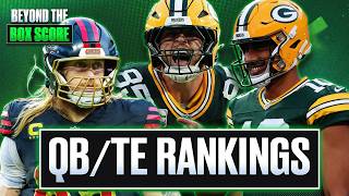 FINAL QB/TE Rankings YOU NEED Before Your Draft