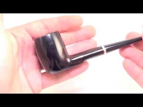 1981 Dunhill Dress Group 4 Billiard Style Sitter Smoking Pipe W Silver Band From PIPELIST.COM
