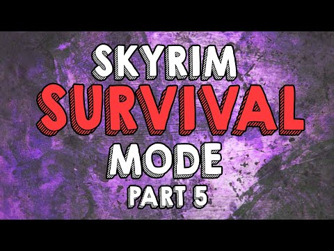 Skyrim Survival Mode - Part 5 ( Bleak Falls Bleak Falls Bleak Falls )