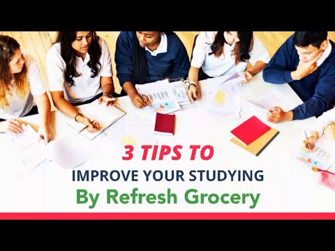 , title : 'Study Tips By Refresh Grocery'