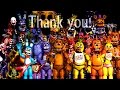 Five Nights at Freddy's All Animatronics | FNAF 4 ...