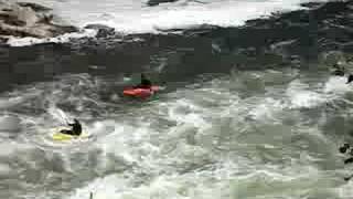 preview picture of video 'Kayakers in Great Falls State Park, Virginia'