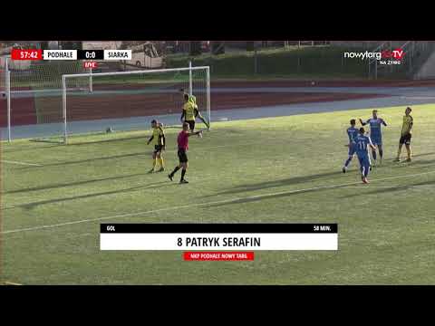 2021.10.16 Podhale - Siarka 1:0 (0:0) - skrót meczu