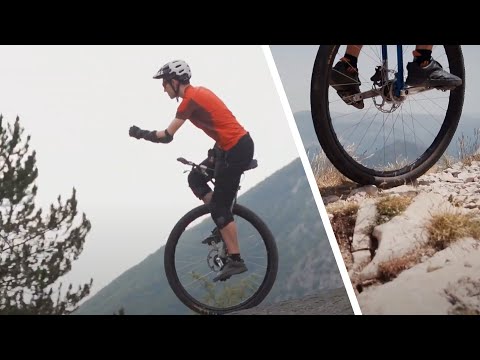RIDE EVERYWHERE | Martin CHARRIER | Extreme Unicycling in Drôme