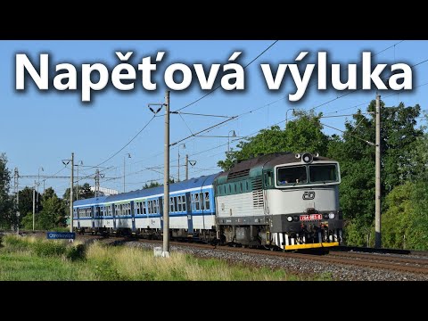 Vláčkaři jsou u toho | Napěťová výluka na trati 330! (18. 6. 2022)