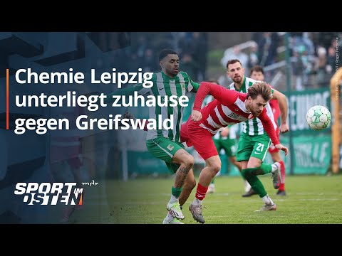 Desolate erste Halbzeit sorgte für Chemie-Heimpleite gegen Greifswald | Sport im Osten