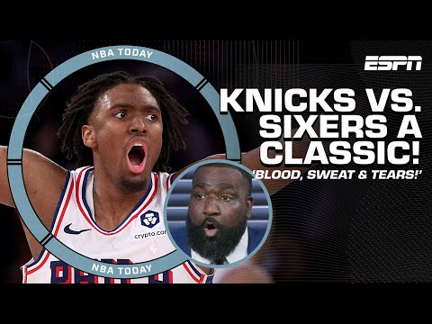 'BLOOD, SWEAT & TEARS!' 😤 - Big Perk's only words for the 76ers vs. Knicks series | NBA Today