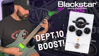 Video thumbnail for BLACKSTAR DEPT.10 BOOST WITH EVH 5150iii STEALTH AND DUAL DRIVE,WHAT DO YOU THINK? by Ninecore Neil