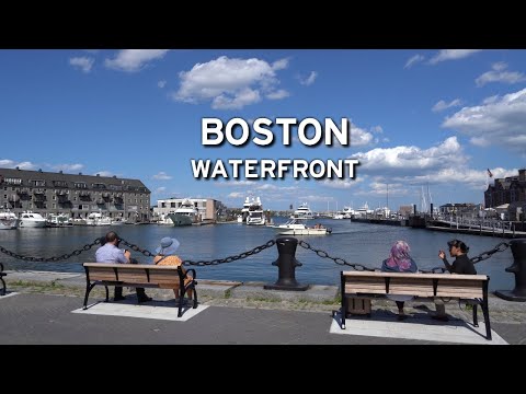 🇺🇸 Boston - Waterfront  (4K)
