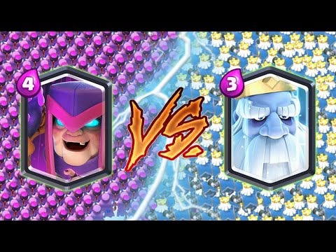 MOTHER WITCH VS ROYAL GHOST - Clash Royale Battle #217