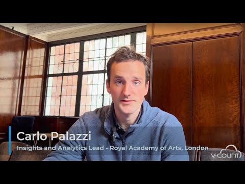 Interview about V-Count with Carlo Palazzi Insights and Analytics Lead Royal Academy of Arts